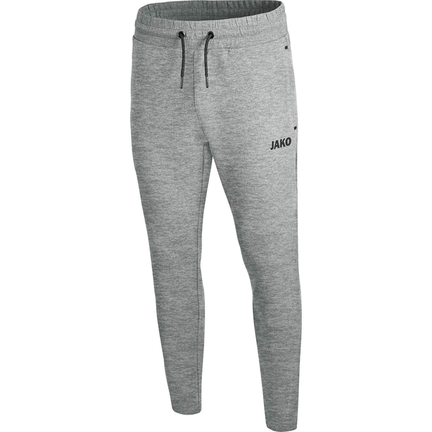 JAKO Men's Premium Basics Jogging Bottoms, Mens, Jogging Pants, 8429, Grey Mixed, 4XL