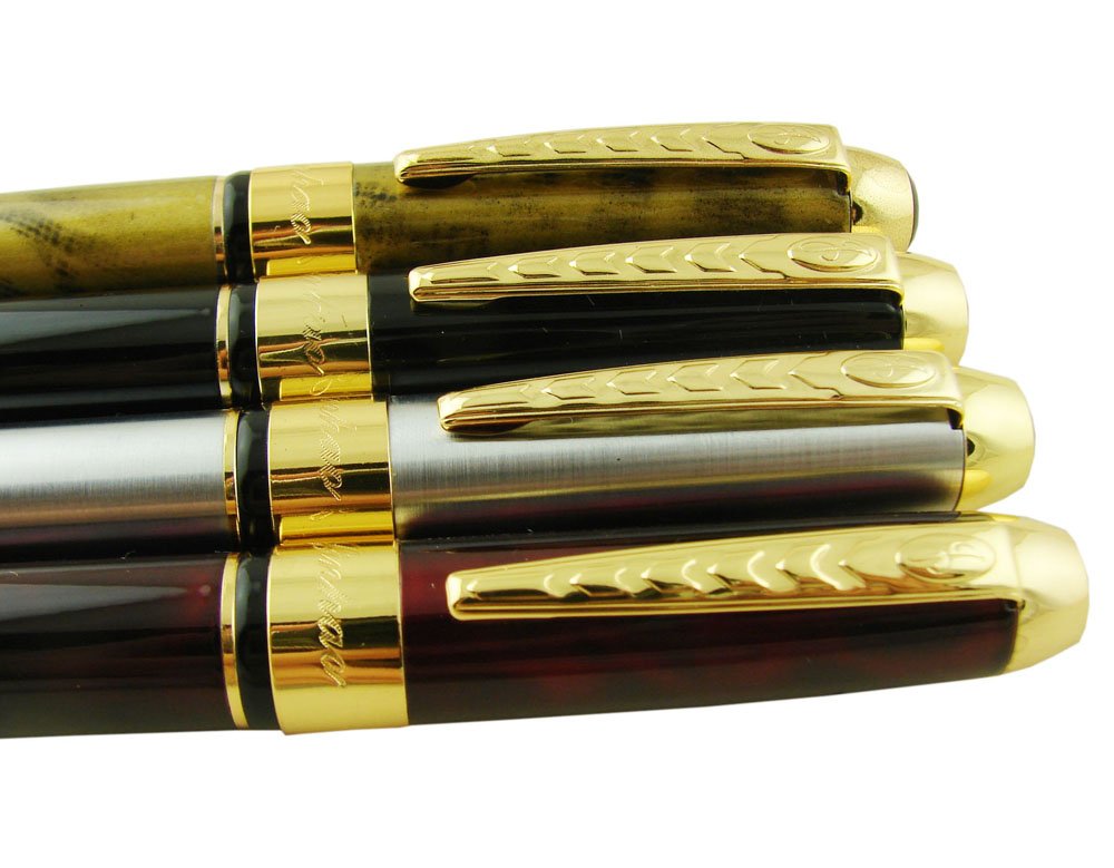 Amazon | 4 個入り Jinhao 250 シリーズ クラシック万年筆セット、4 色