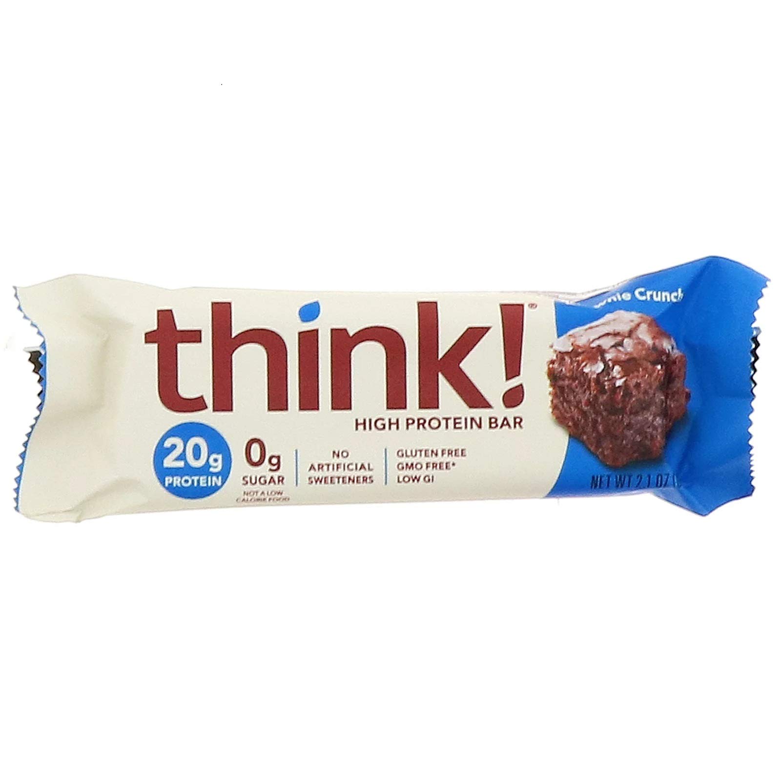 Amazon.co.jp: ThinkThin, ハイプロテインバー、ブラウニークランチ 