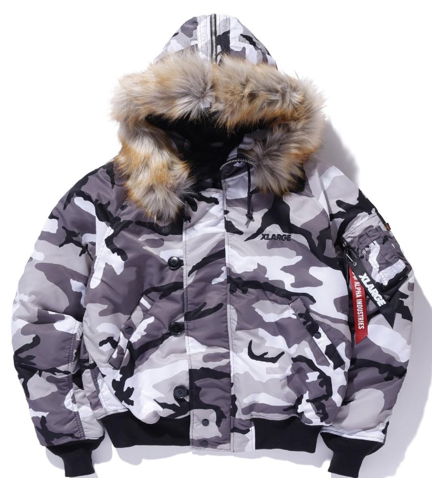 Amazon | [エクストララージ] ジャケット x ALPHA INDUSTRIES