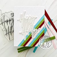 Vista 2 de Hero Arts HC103 Foil and Die Cut, Happy Holidays