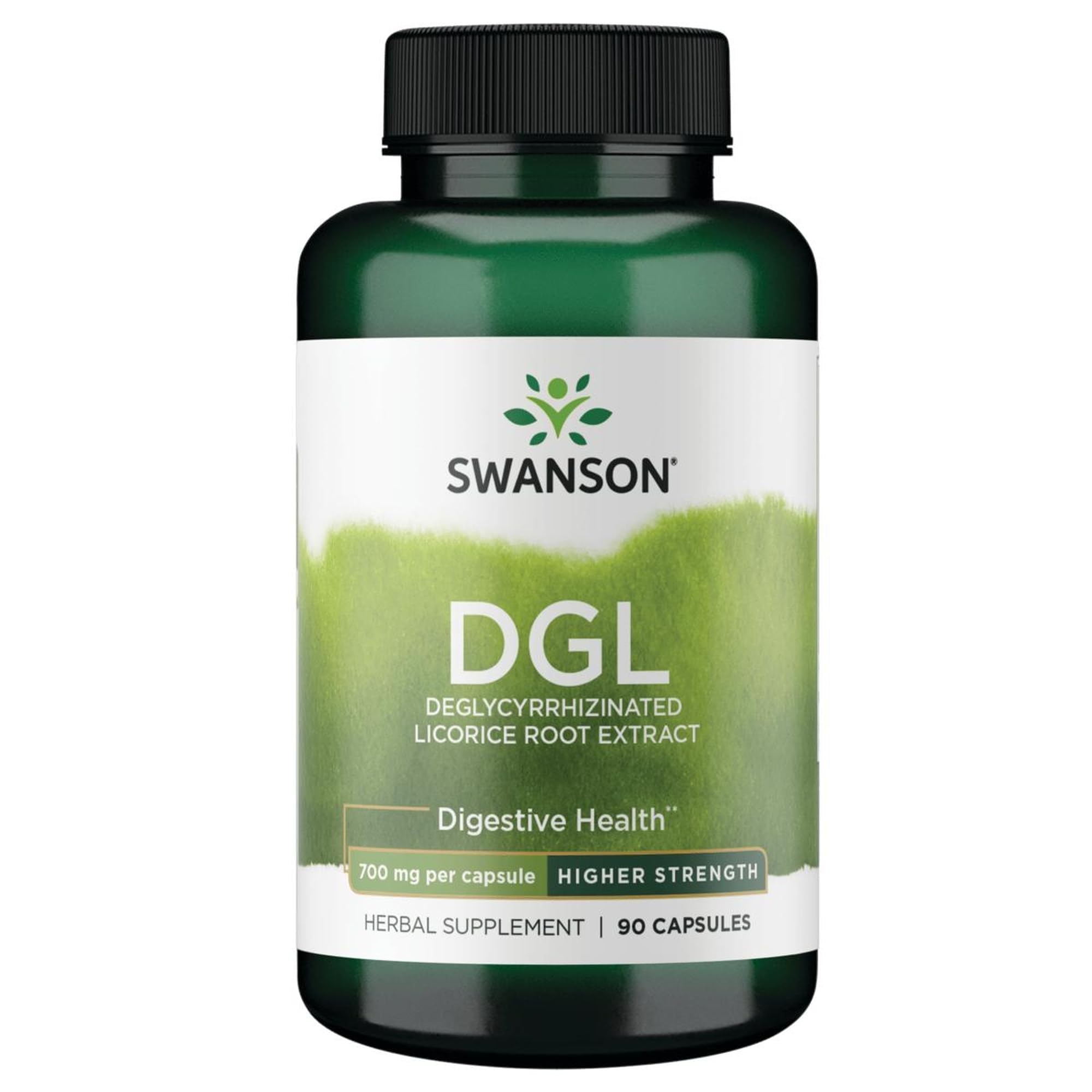 Swanson High Potency DGL (Licorice) 750 mg, 90 Capsules 90 Count (Pack of 1)