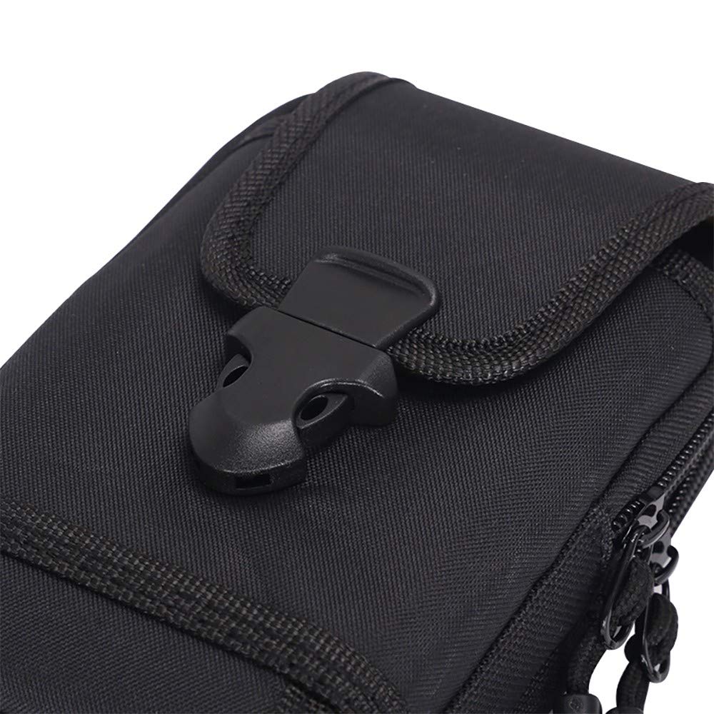 MiOYOOW Mobile Phone Pouch, Sport Phone Holster Belt Loop Phone Pouch with Wallet Card Slot Holder Men Waist Bag for 5.8~6.7 inch Phone - Image 3