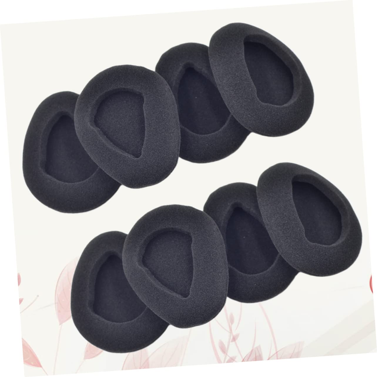 Lurrose 3 Series Almohadillas De Esponja para Auriculares Cojines De Repuesto para Mayoría De Auriculares Y Limpieza Compatible con Diversos 8 Piezas X 3