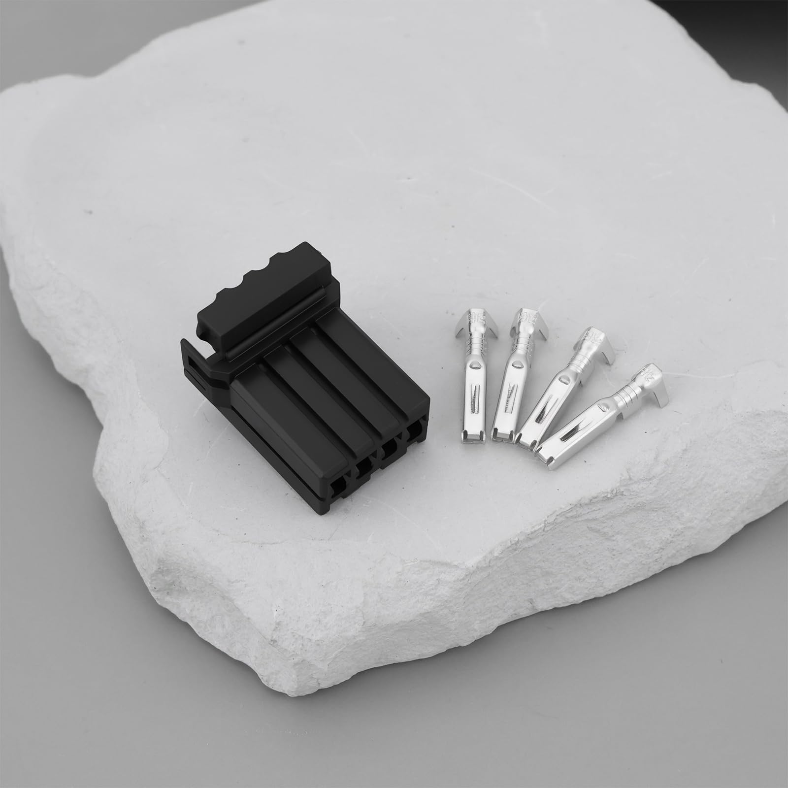 OTOTEC 2X 4Pin Motorcycle Repair Male Connector Plug 73156-96BK