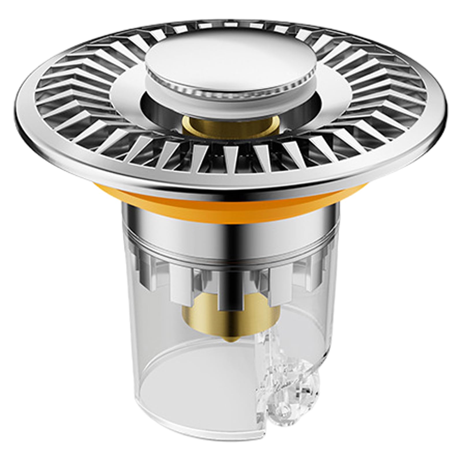 Removable Bathtub Drain Stopper Bathroom Shower Sink Plug Push Type Bounce Score Filter Bounce Score Strainer for Kitchen