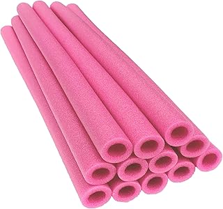 12pcs Trampoline Pole Foam Sleeves 15.7in Waterproof Protective Trampoline Spring Cover Padding for Indoor and Outdoor Children's Trampoline Accessories