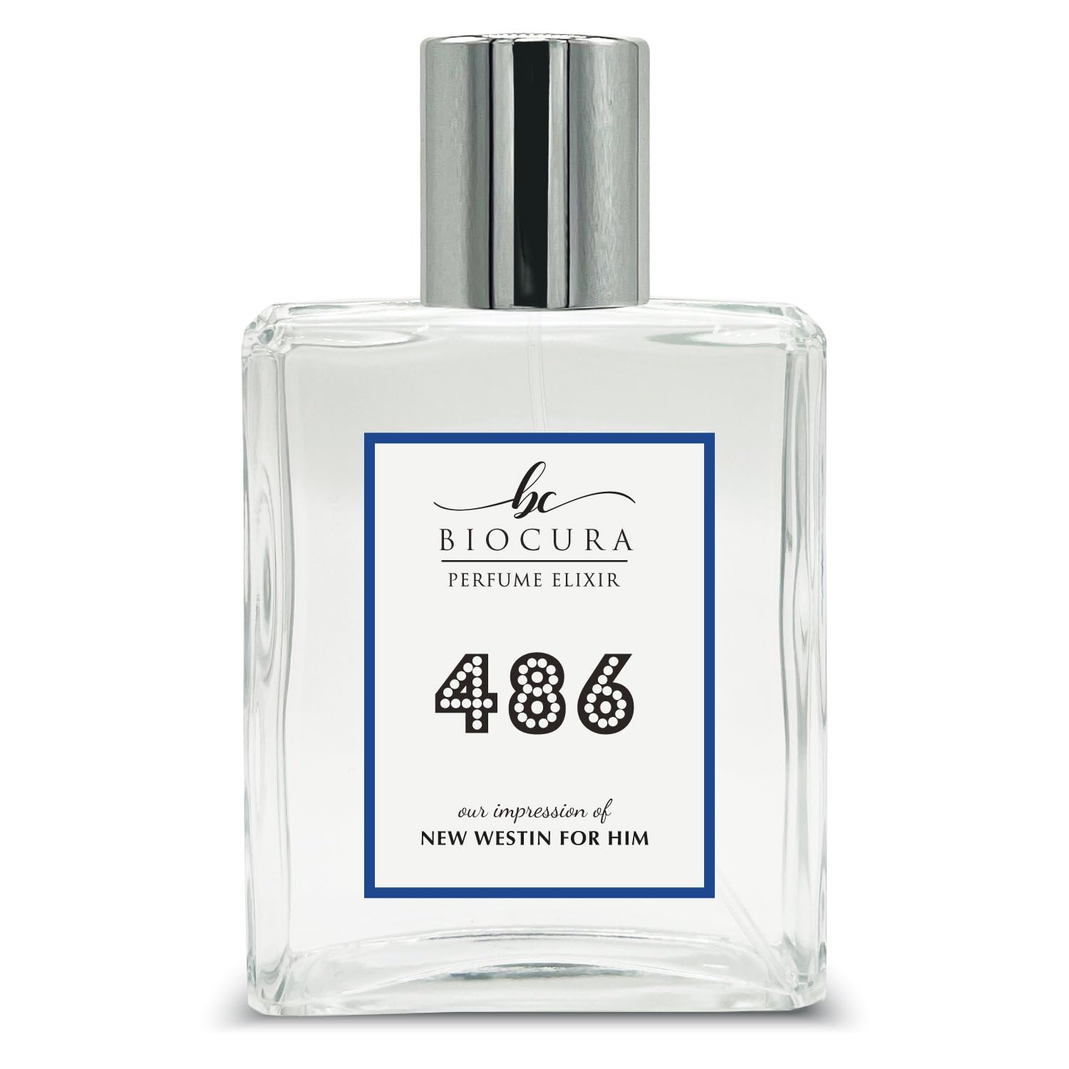 Bc perfume 486 inspired by new westin for him replica fragrance dupes eau  de parfum spray bottle fl oz 100ml-x1