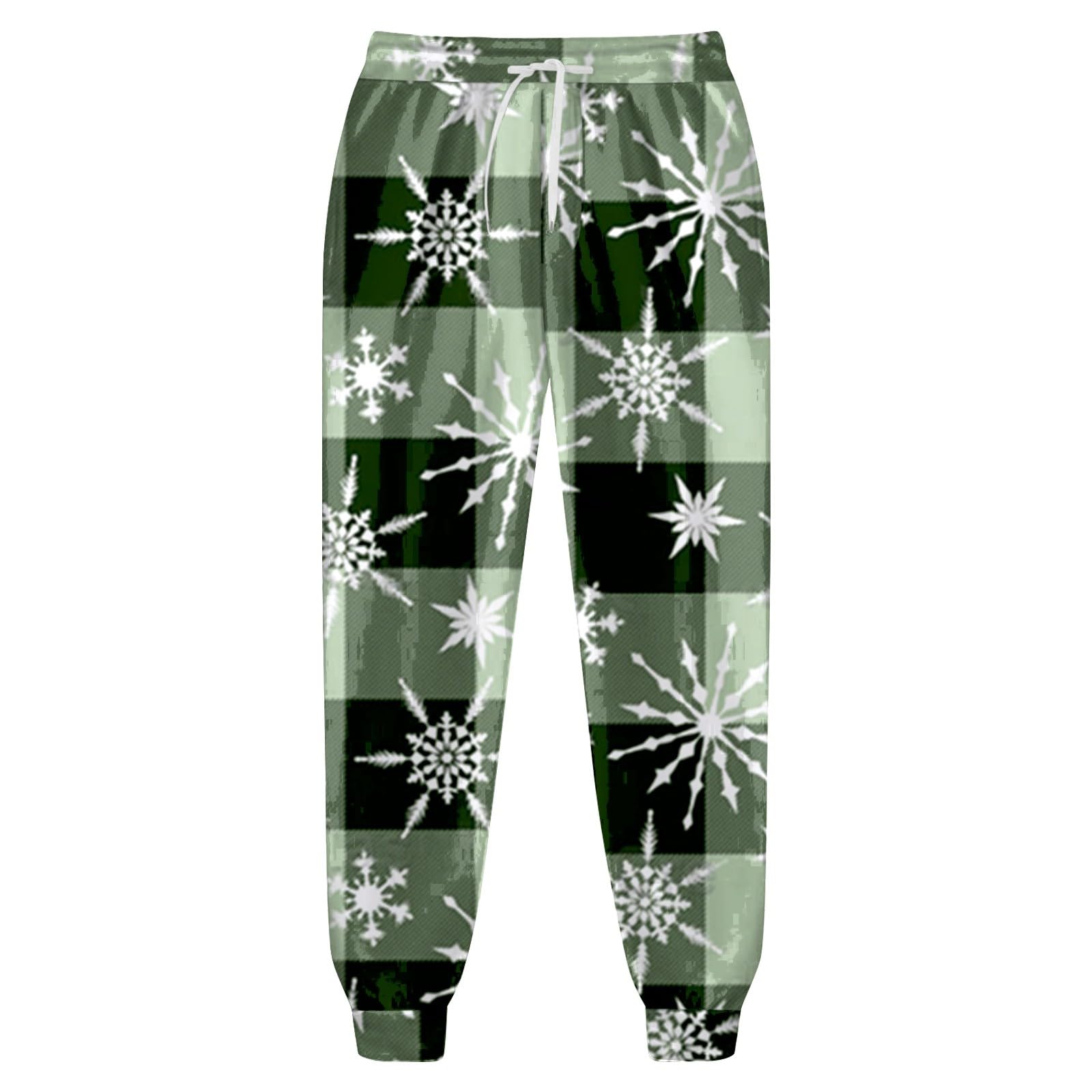 Chándal navideño para hombre con divertido Papá Noel, mono de manga larga con capucha y pantalones de chándal, juego de chándal para vacaciones, gimnasio, deportes, trajes con bolsillos, Z014 Verde