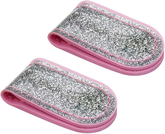 Review GOLTERS Glitering PVC Golf Hat Clip 2 PCS for Women Golfer