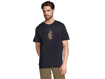 Icebreaker Merino 150 Tech Lite Short Sleeve T-Shirts Bear Tour Men