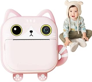 impressão instantânea para crianças,Tela 2,4 pol. impressão instantânea vídeo para crianças | Câmera instantânea infantil portátil para crianças, meninos, Lafan