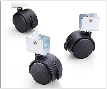 Amazon.co.jp: ラバースイベルキャスターホイール、2インチ家具