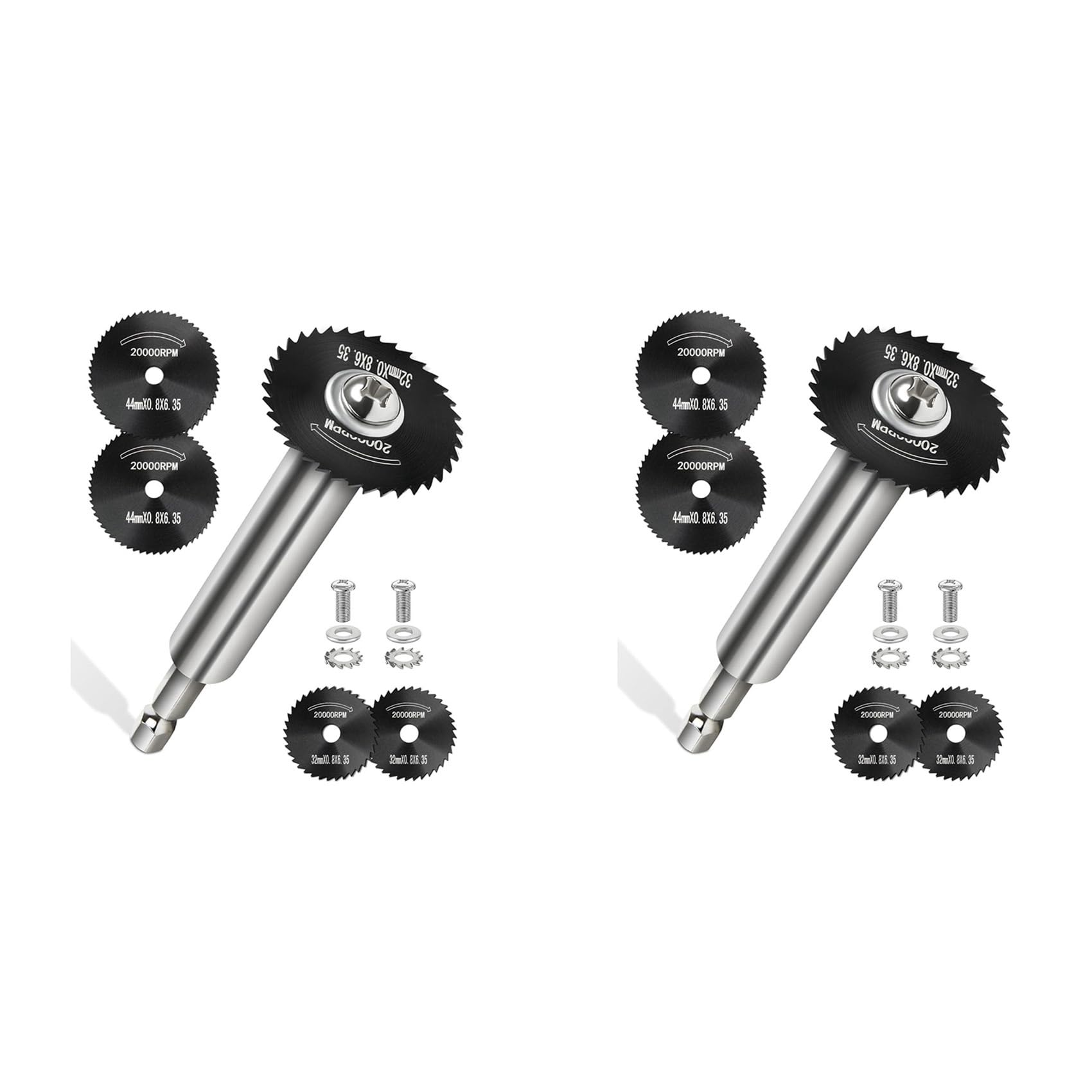 Jnchdghwa As Shown 2X Inside Pipe Cutter For Pvc Pipe With 5 Replacement Saw Blades,1/4Inch Hex Shank Impact Connect Inside Pvc Pipe Cutter