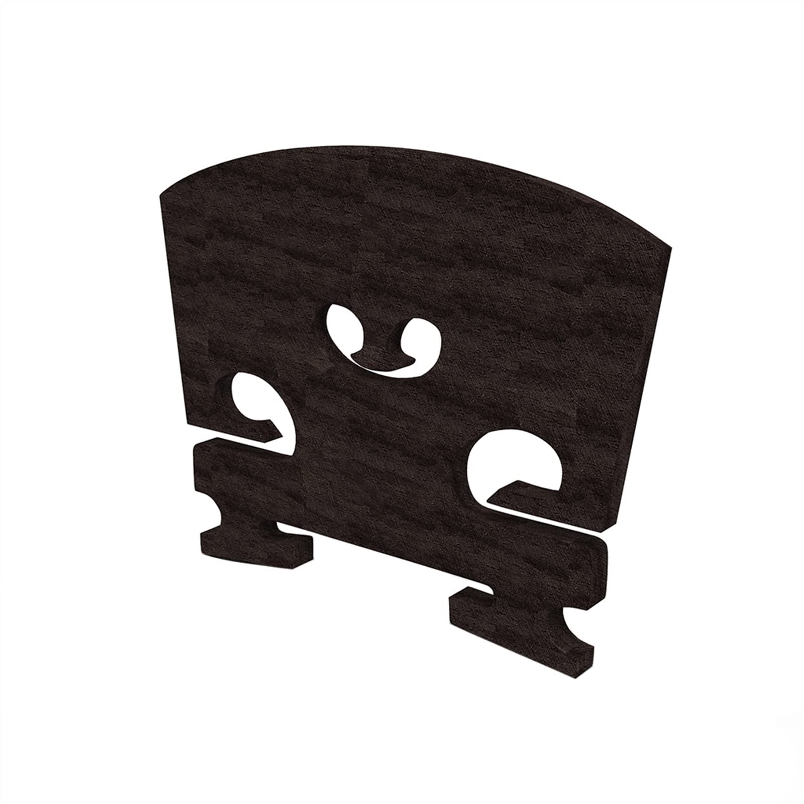 10 pz/1 Set Selezionare Finemente-Strutturato Ebano Violino Ponte 4/4 Full Size Accessori per Violino per Il Concerto Violin Player Parti di Violino