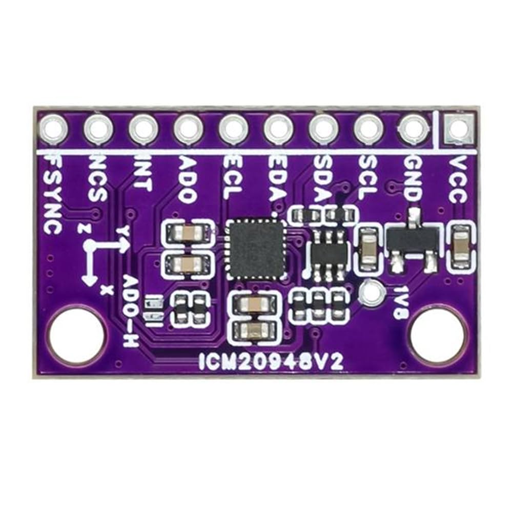 ICM20948V2 Sensore 9DOF A 9 Set di 3 Pezzi Modulo di Rilevamento 'Accelerazione e del Campo Magnetico ICM20948V2-20948 Sostituisce MPU-9250