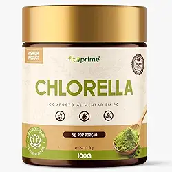 Chlorella 100% Pura em Pó 100g Fitoprime