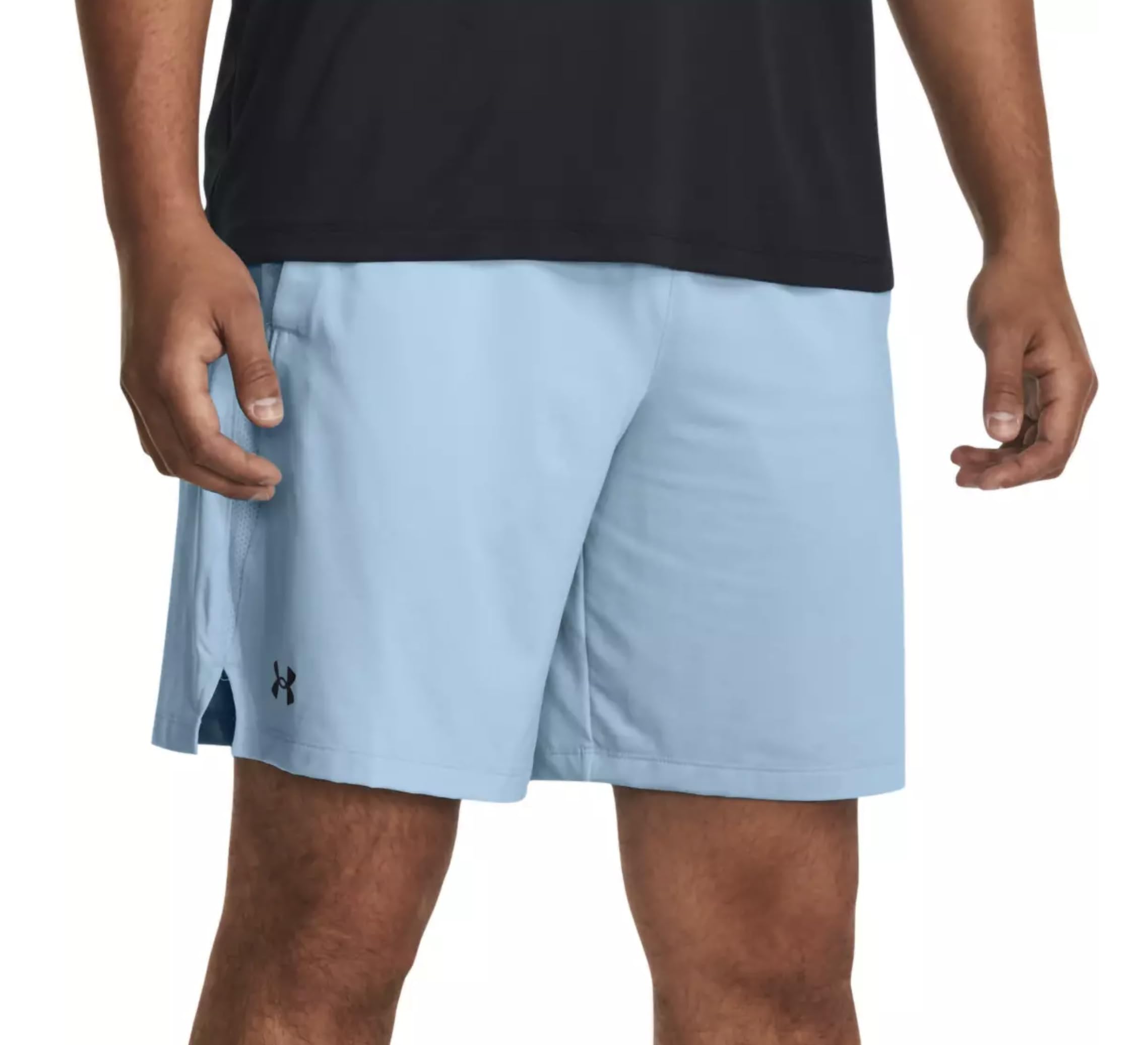 Under Armour Pantalones cortos de entrenamiento con ventilación Tech Mesh para hombre