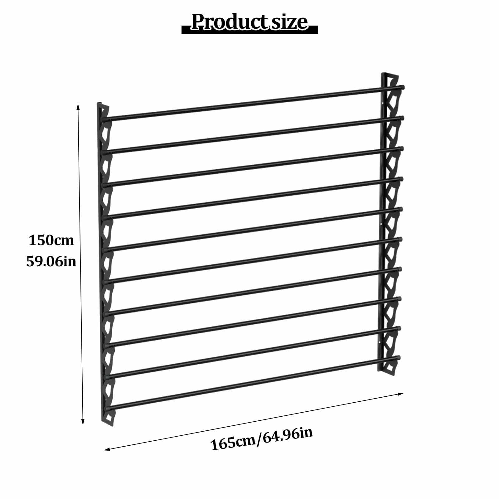 Organizador de Vinilo para Pared, Soporte para Rollos de Vinilo | Estante para papel tapiz con 10 orificios, soporte portátil para rollos de vinilo, ideal para oficina, garaje o taller