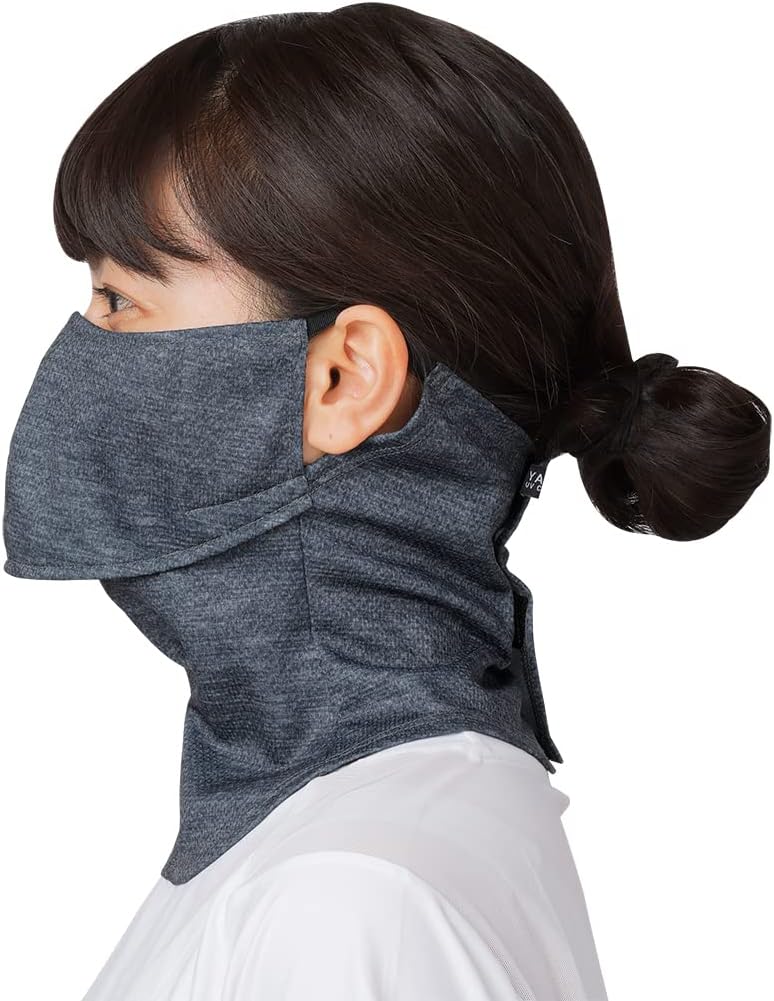 YAKeNU UV CUT MASK UV Sun Protection Mask for Face & Neck, Yake-nu SO-Cool Smart, Mermaid