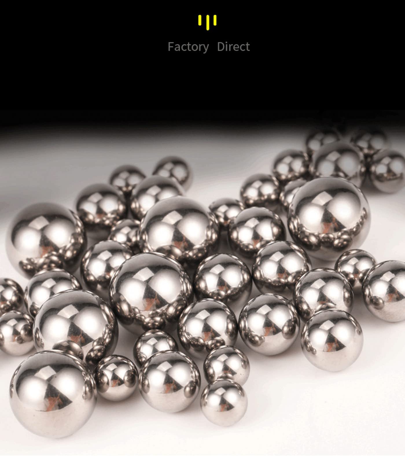 570 Pezzi Sfere Di Precisione Acciaio Inox, Sfere Per Cuscinetti In Acciaio Inossidabile, 10 Set Di Sfere Per Cuscinetti Da 2-7 Mm - Foto 7