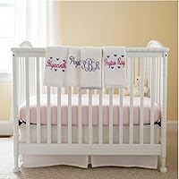 Vista 5 de Edredón de bebé para niñas, regalo para recién nacido, estadísticas de bebé personalizadas, manta bordada, colcha de reliquia, manta de recuerdo