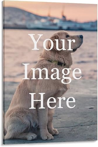Impresiones en lienzo personalizadas con tus fotos para mascotasanimales, imágenes de lienzo personalizadas para pared a imprimir enmarcadas