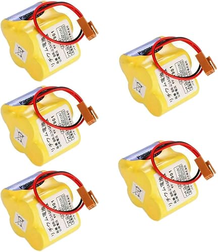 BR-2/3AGCT4A 6V 4400mAh Batería PLC de repuesto para controles FANUC A98L-0031-0025 Sistema CNC no recargable