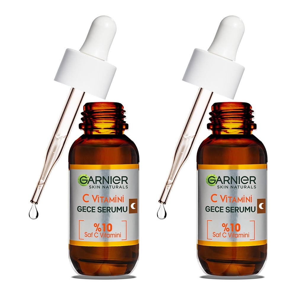Garnier 2'li C Vitamini Süper Aydınlatıcı Gece Serumu 30 Ml Cilt Bakım Seti