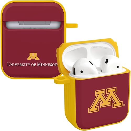 Miniatura 19 de AFFINITY BANDS Minnesota Golden Gophers Camo HDX - Funda compatible con Apple AirPods Generación 3
