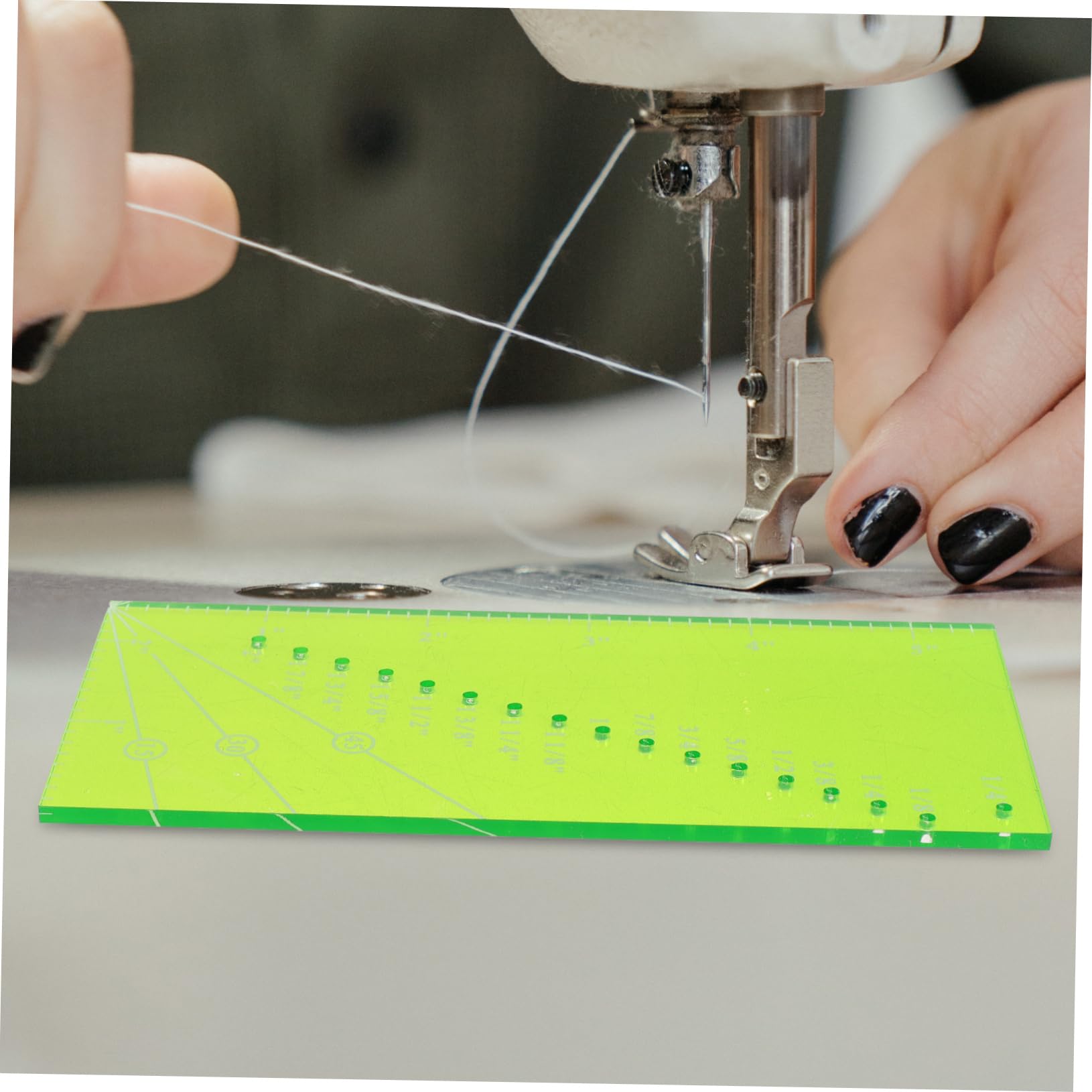 TEHAUX 3sets Ruler Per Cucito e Patchwork Ruler Per Quilting Con Guida Magnetica Per Misurazioni Precise e Facilità Uso Per Principianti e Amanti Del