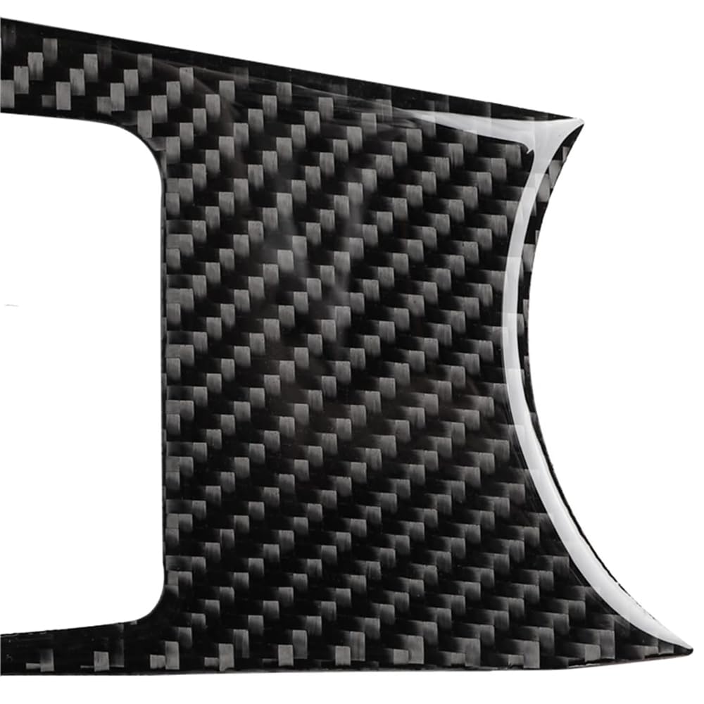 Riloer Konsolen-Schalthebel-Abdeckung, Karbonfaser, schwarz, passend für Lex*us NX 200 200t 300h 2014–2021 (Linkslenker)
