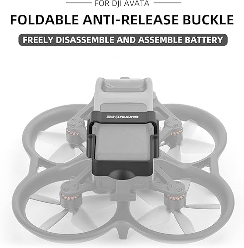 Miniatura 7 de Flexible de la batería Anti-caída hebilla plegable refuerzo bloqueo para DJI Avata Drone accesorio parte