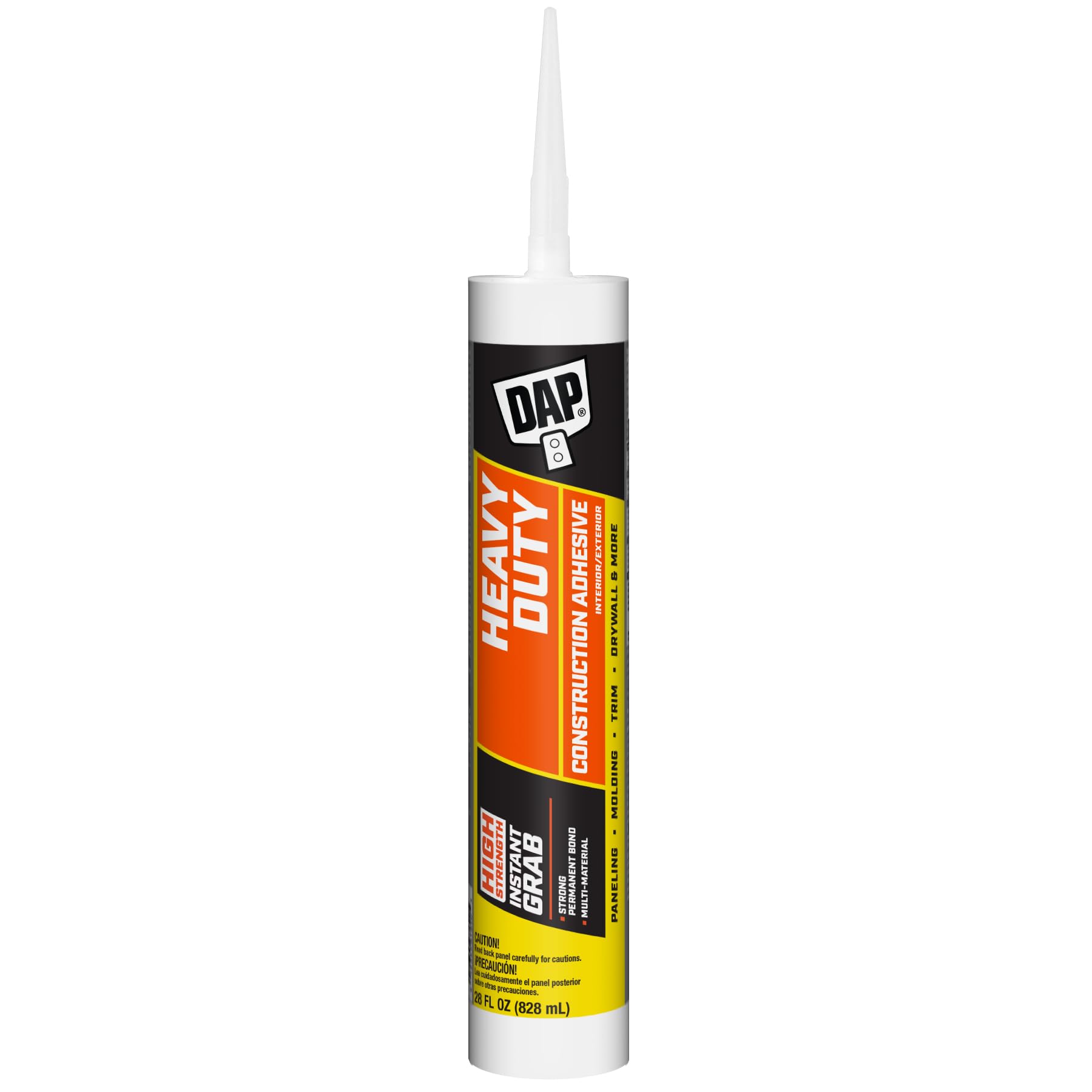 DAP 27510 28 Oz DynaGrip Heavy Duty Exterior & Interior Construction Adhesive