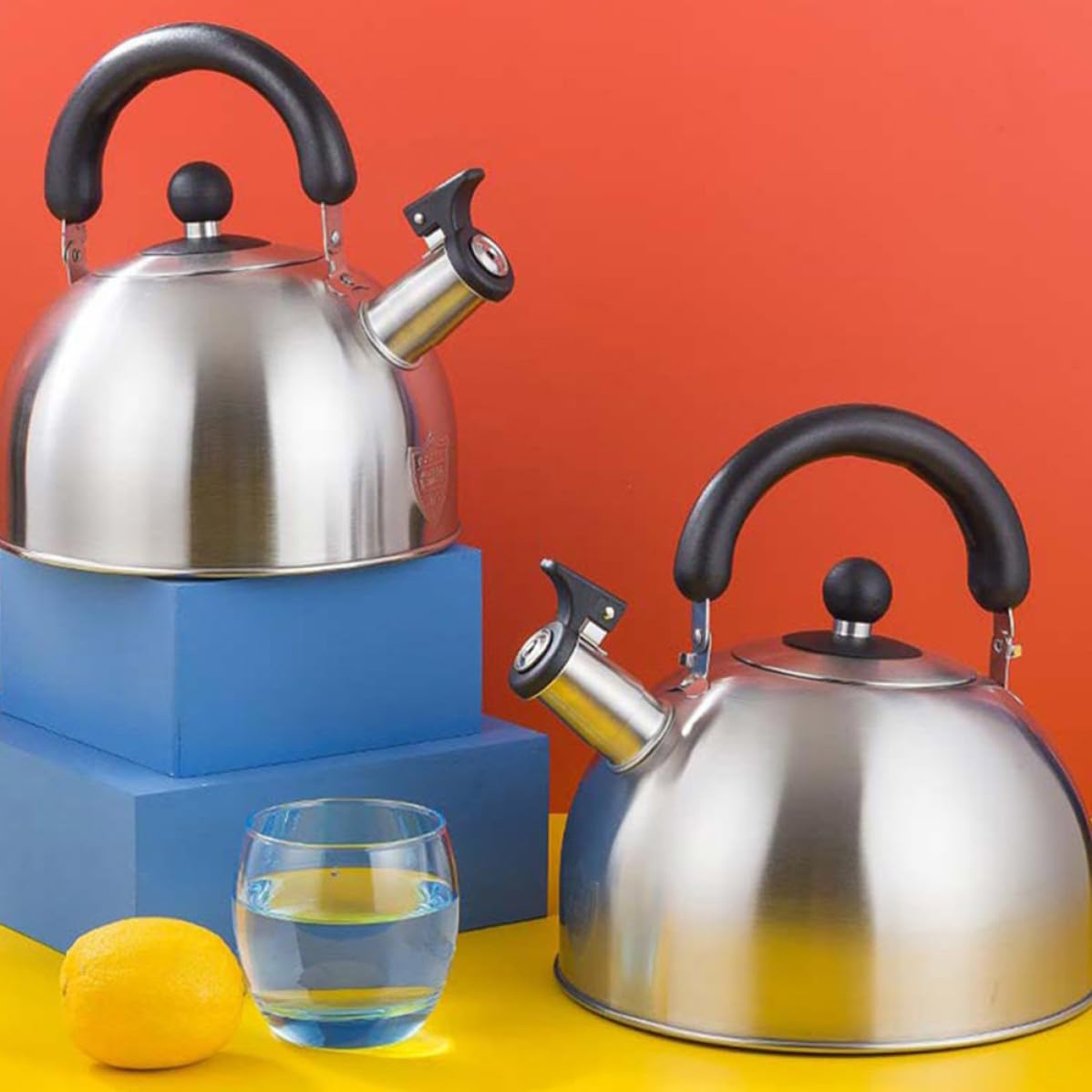 Tetera Silbante de Acero Inoxidable 3l para Cocina de Inducción