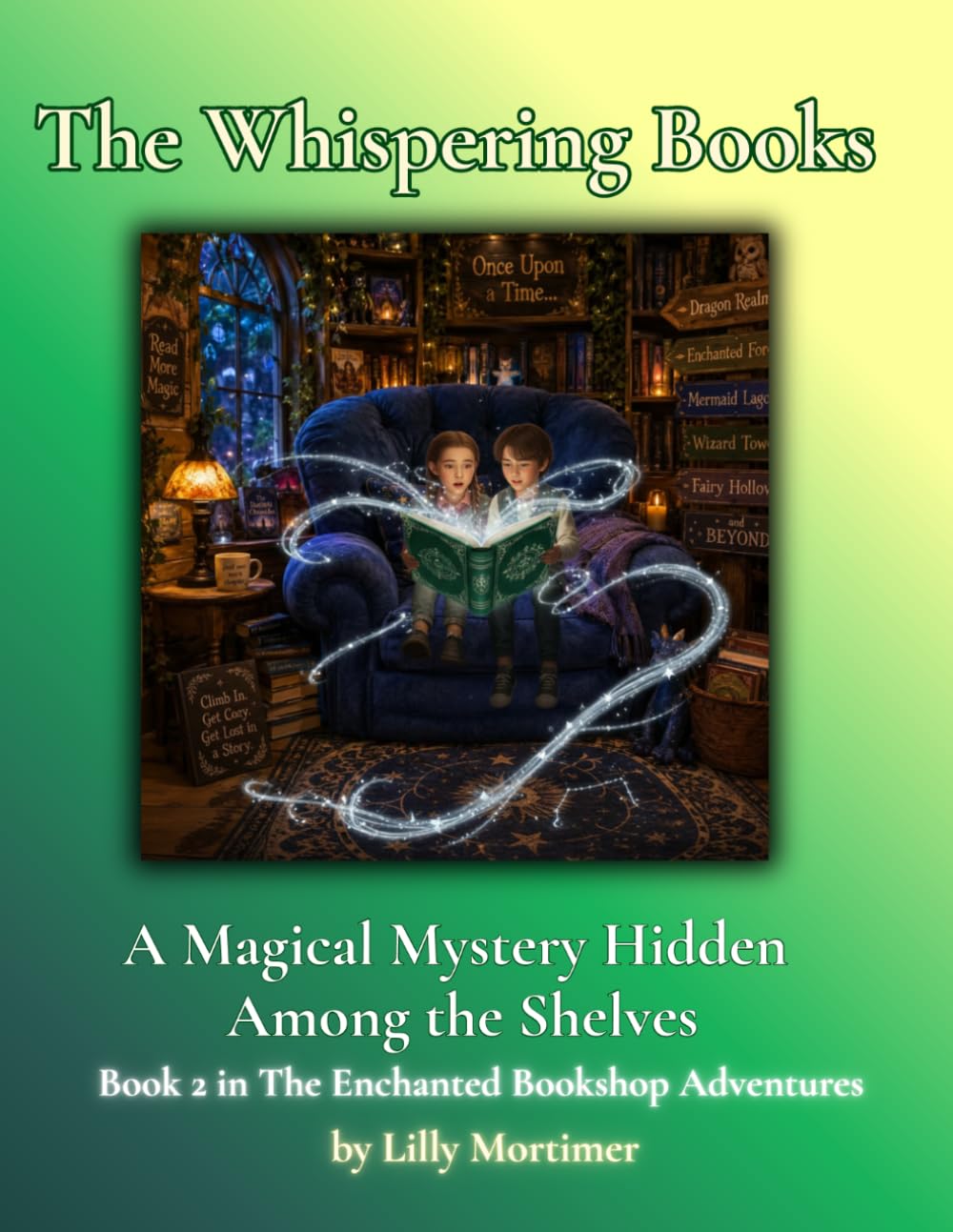 The Whispering Books: A Magical Mystery Hidden Among the Shelves (The Enchanted Bookshop Adventures)