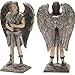 Dicksons Archangel Michael 8 x 6 inch Silver Tone Resin Stone Table Top Figurine