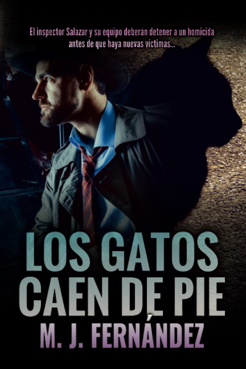 Los gatos caen de pie.: (Inspector Salazar 06) Novela negra española (Serie del inspector Salazar)