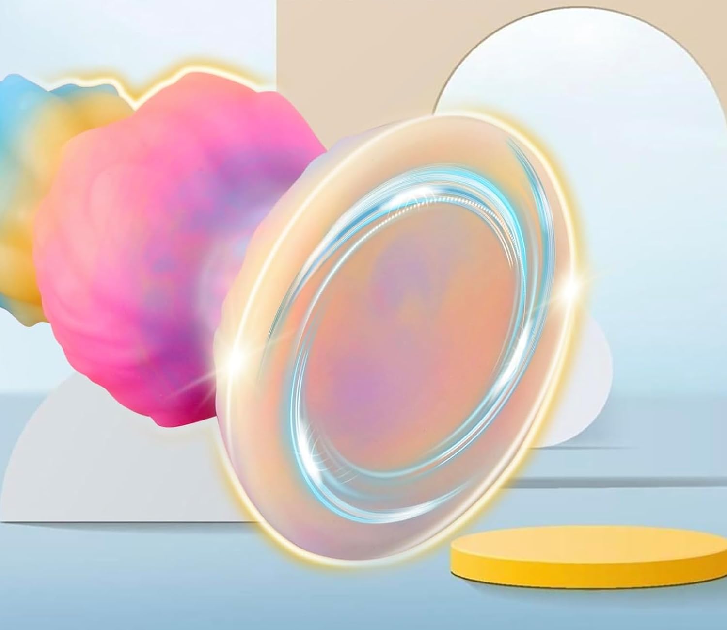 Large Diameter Realistic Knot Butt Plug with Suction Cup for G-spot Stimulation and Prostate Orgasm DV76889
