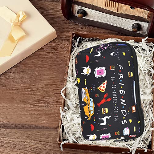 Pals Make-up Bag,Pals TV Present Merchandise,Beauty Baggage for Ladies,Small Zipper Pouch,Toiletry Bag,Small Make Up Bag for Your Purse,Pals TV Present Items for Ladies Lady Instructor Mother Birthday Present