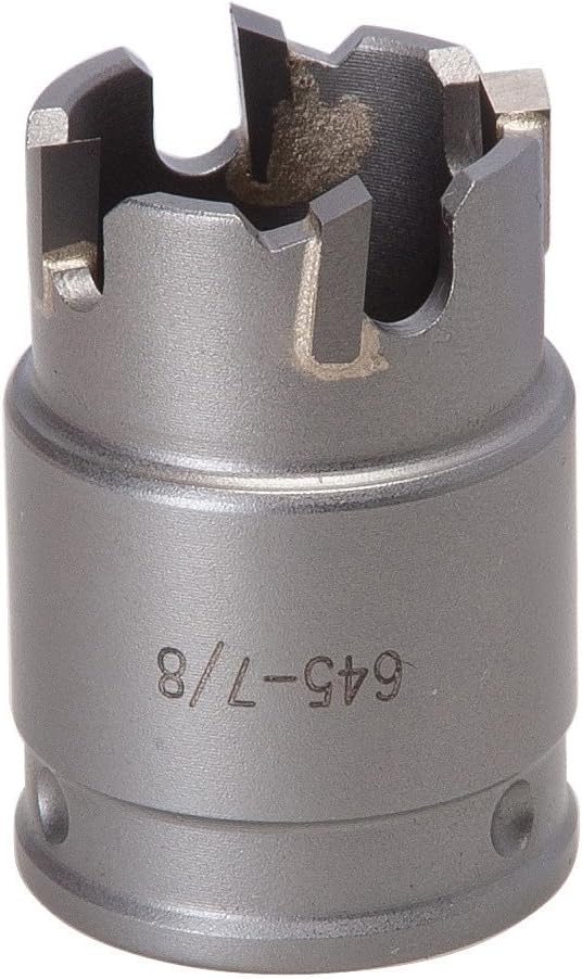 Greenlee 645-7/8 Quick-Change Carbide-Tipped Hole Cutter, 7/8" Stainless Steel Metal Cutting Hole Saw with Tungsten Carbide Teeth