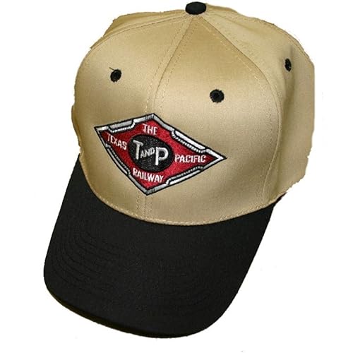 Daylight Sales Texas and Pacific Railway Embroidered Hat [hat69] Black
