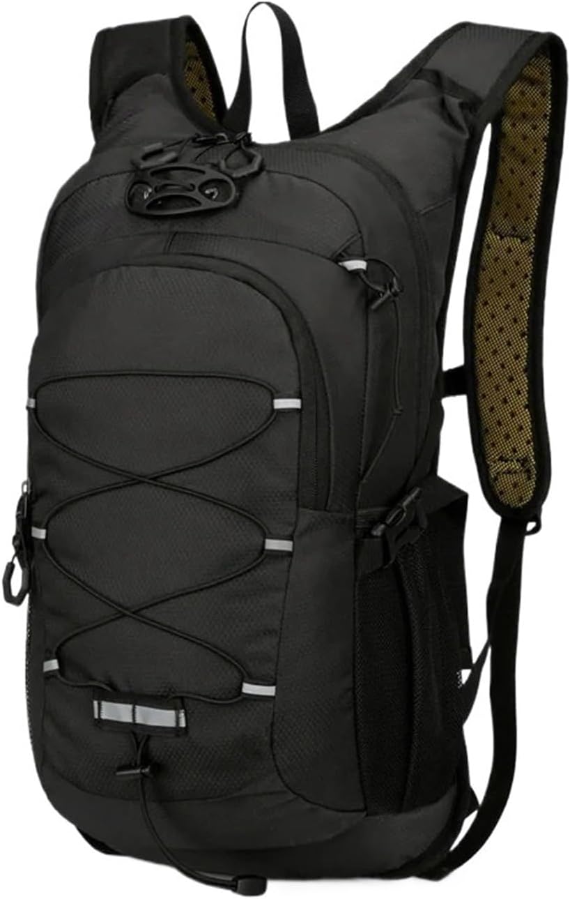 Cycling Bag Mountaineering Hiking Climbing Sport Riding Hydration Shoulder MTB Backpack Bike Motorcycle Travel Equipment(Black)