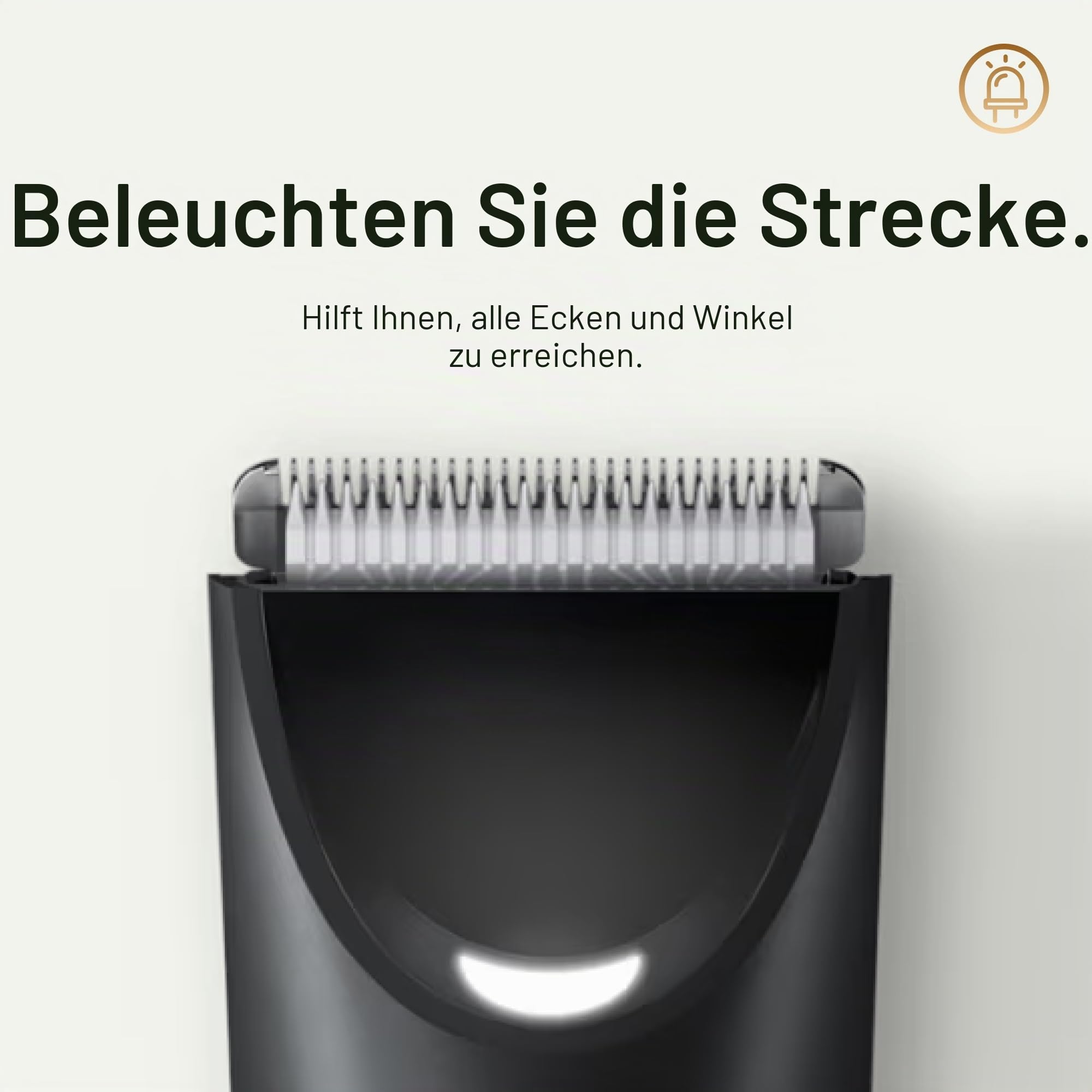 MANSCAPED® The Lawn Mower® 3.0 Plus Leisten- & Körperhaartrimmer - SkinSafe® Trimmerklinge, wasserdicht, USB-C, kabellos