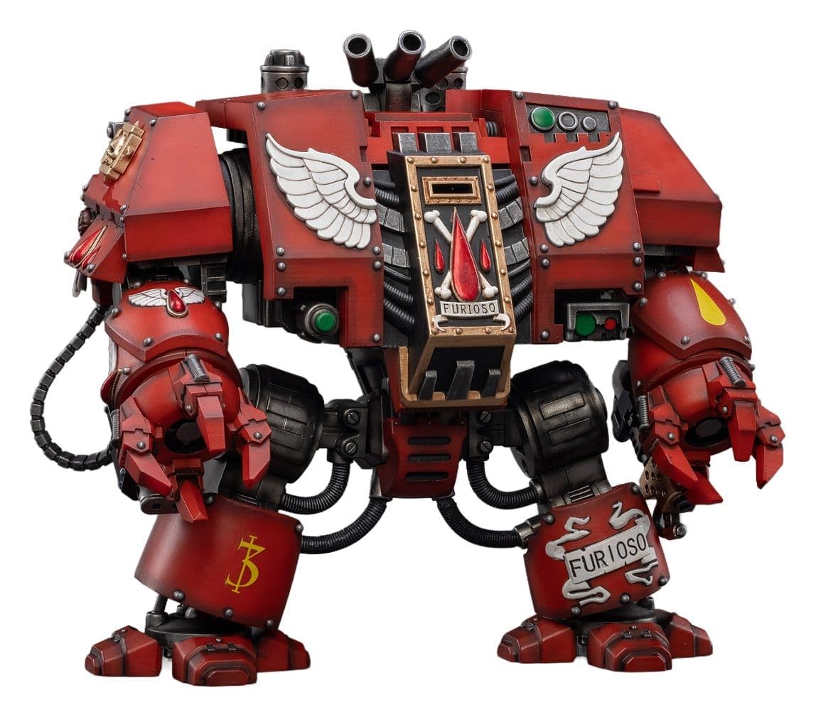 MERCHANDISING LICENCE Dark Source Trading Joytoy Warhammer 40,000 Blood Angels Furioso Dreadnought Samel 1/18 Action Figure (Net), JOTWMJT2634