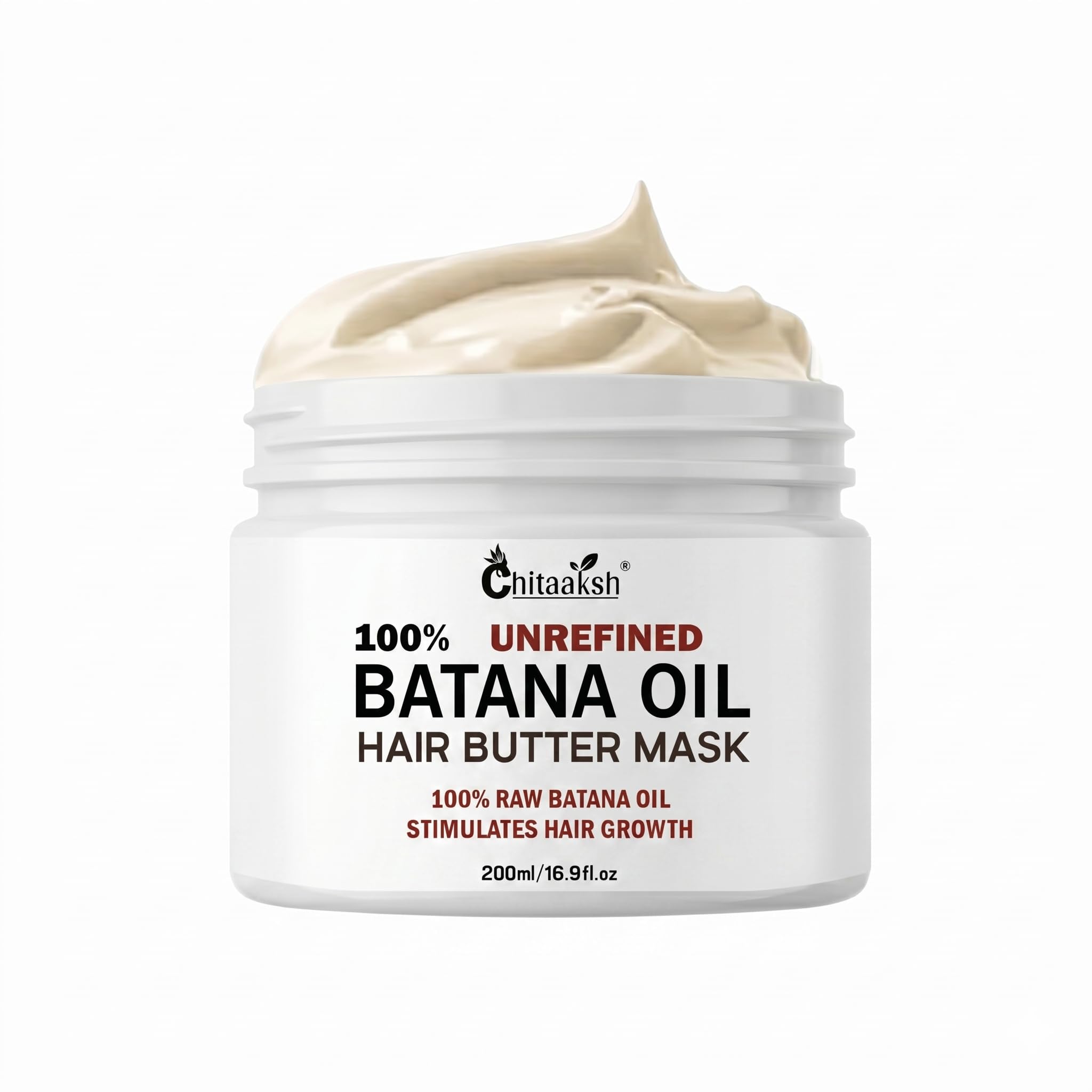 Batana Oil Hair Mask for Thicker Fuller Smooth Hair Roots Conditioner Anti-Frizz Prevents Loss 200ml