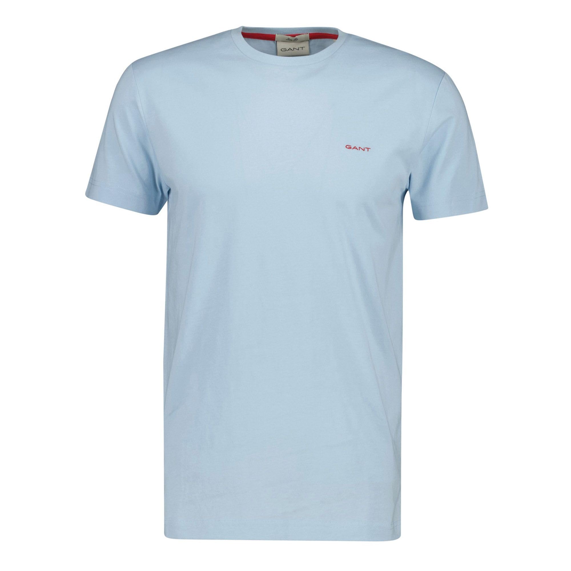 GANT Herren Contrast Logo Ss Tshirt T-Shirt