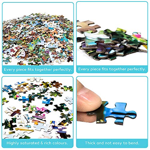 Puzzle 1000 Piece Jigsaw Puzzle Kids Adult - Seaside Scenery Puzzle Toy - Family Puzzles Educational Intellectual Jigsaw Puzzle Game Toys Gift