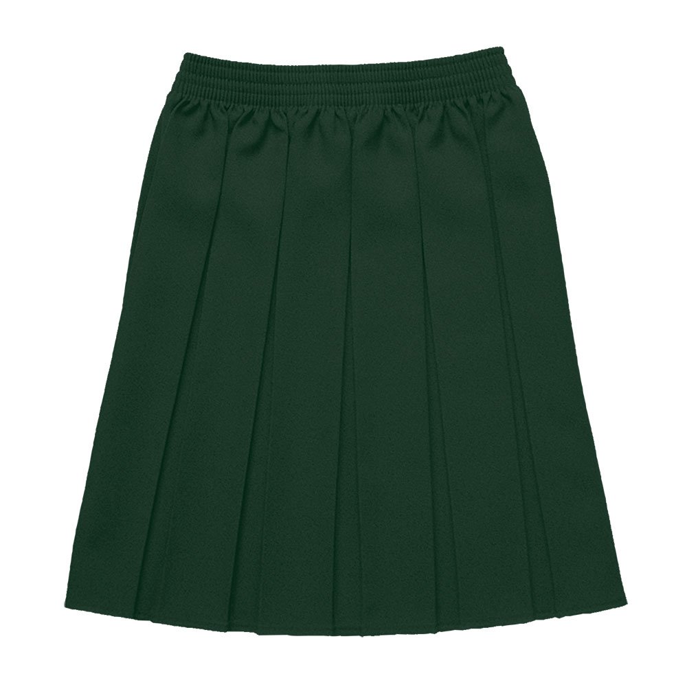 Direct Collection Box Pleat School Skirt Art no 7052 (9/10y, Green)