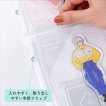 Amazon.co.jp: 【irelu】 ポストカードサイズ以内のアクスタ収納